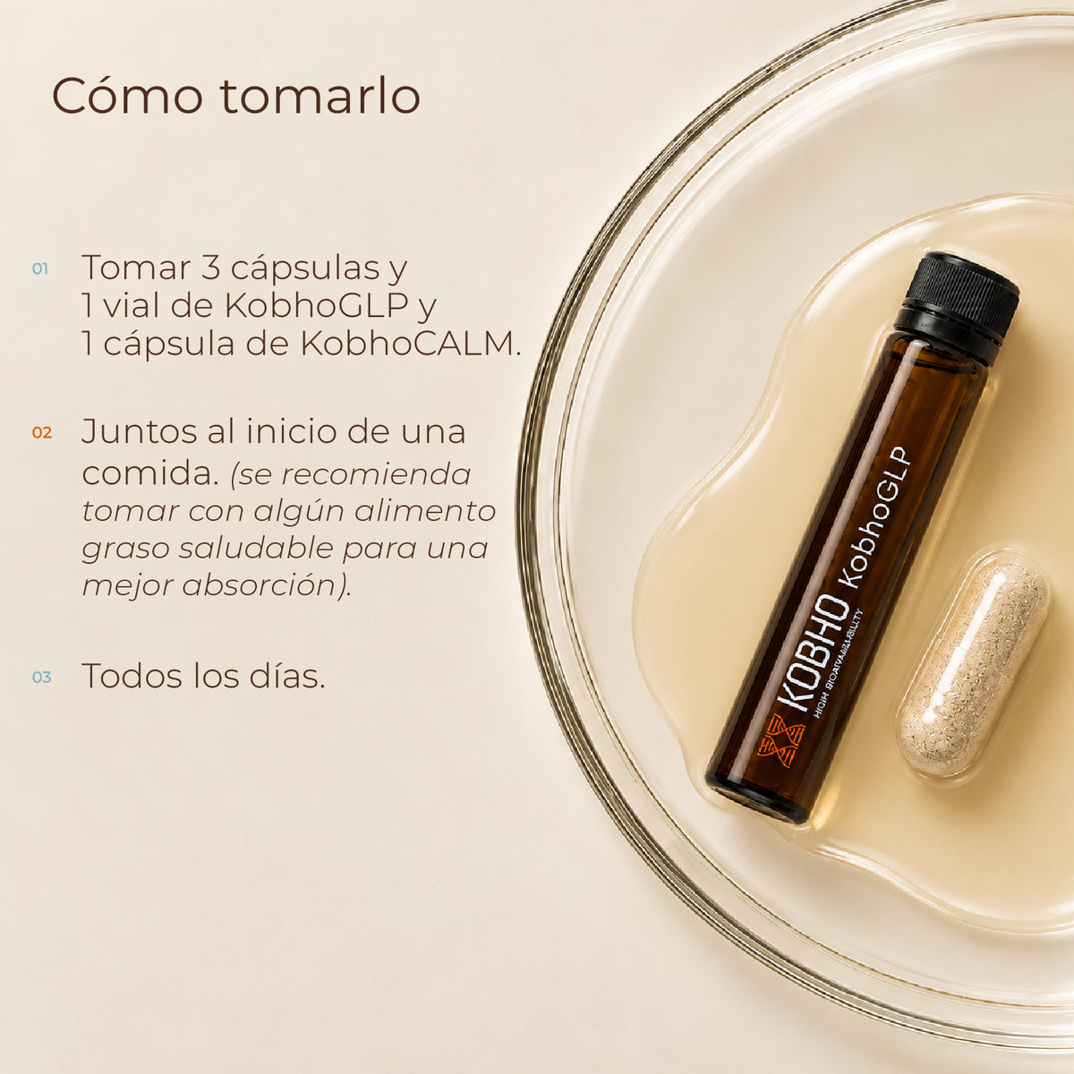 KobhoGLP+CALM: control del peso desde el cuerpo y la mente