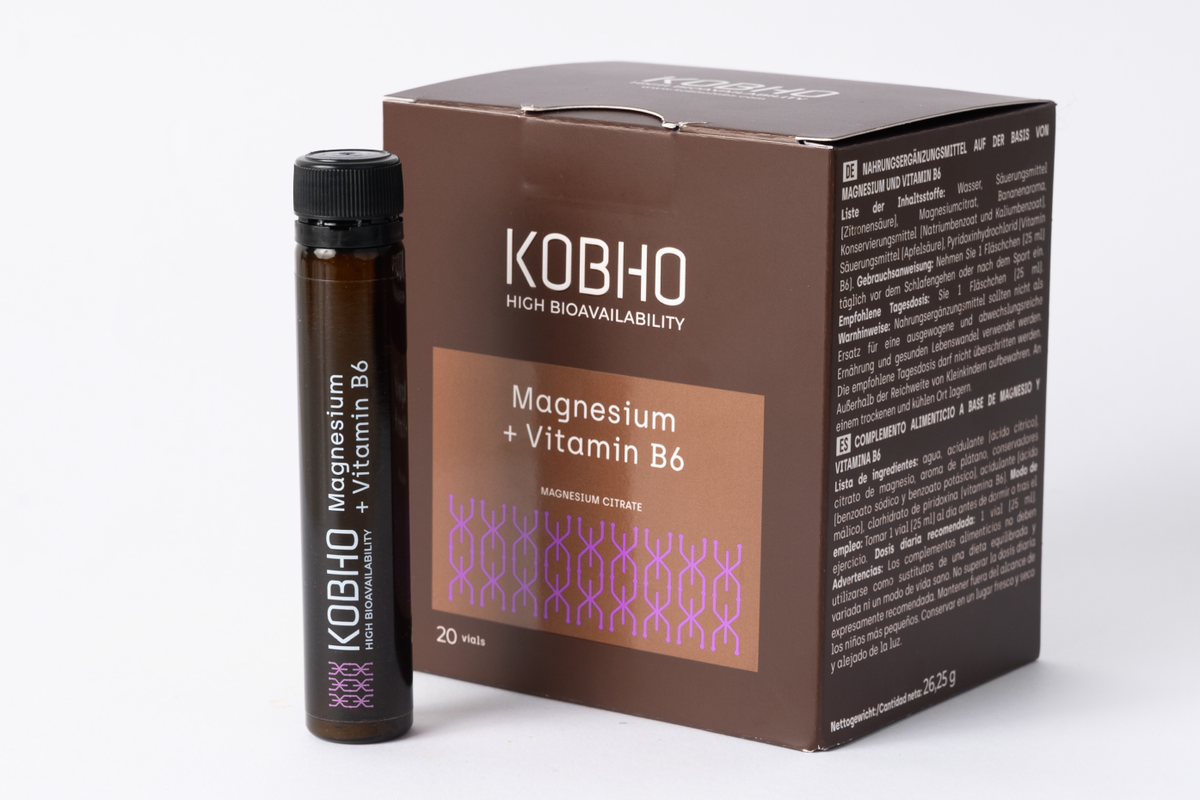 ¿Por qué el magnesio es mejor con vitamina B6?