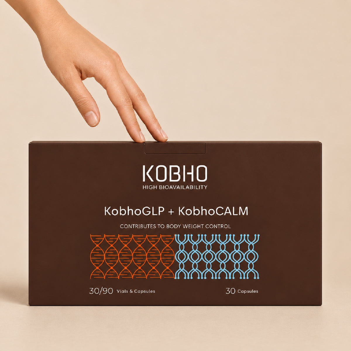 KobhoGLP+CALM: control del peso desde el cuerpo y la mente